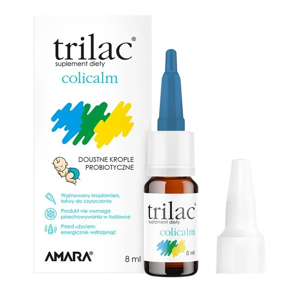 Trilac Colicalm krople probiotyczne 8ml [Trilac] - Trilac