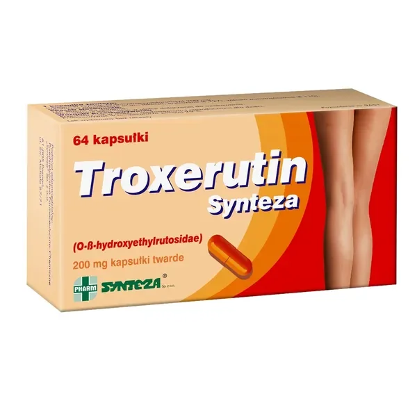 Troxerutin 200 mg 64 kapsułki [Troxerutin] - Troxerutin