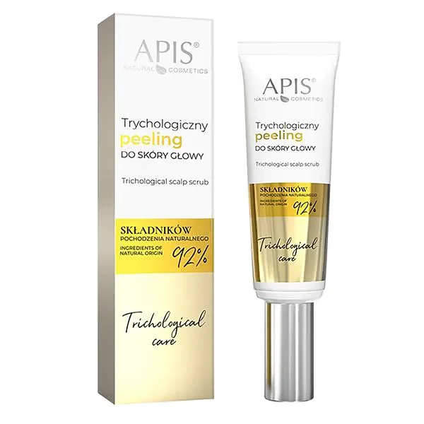 Trychologiczny peeling do skóry głowy 80ml [Apis] - Apis