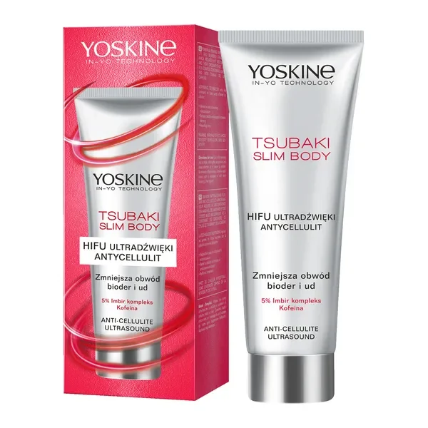 Tsubaki Slim Body koncentrat HIFU Ultradźwięki krem antycellulitowy rozgrzewający 200ml [YOSKINE] - YOSKINE
