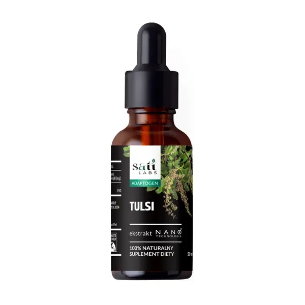 Tulsi 450 mg 50 ml [Sati Labs Adaptogen] - Sati Labs Adaptogen