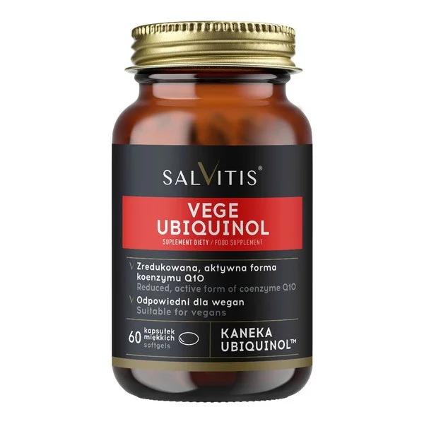 Ubichinol 100 mg 60 kapsułek [Salvitis] - Salvitis