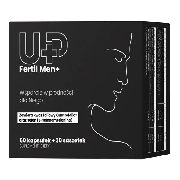 UP Fertil Men+ kompleks dla płodności mężczyzn 60 kapsułek + 30 saszetek [UP] - UP