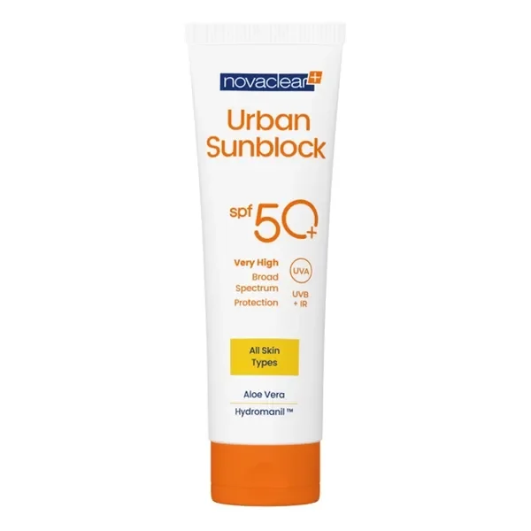 Urban Sunblock krem z filtrem SPF 50+ 125ml [Novaclear] - Novaclear