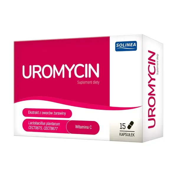 Uromycin Probiotyk Urologiczny 15 kapsułek [Solinea] - Solinea