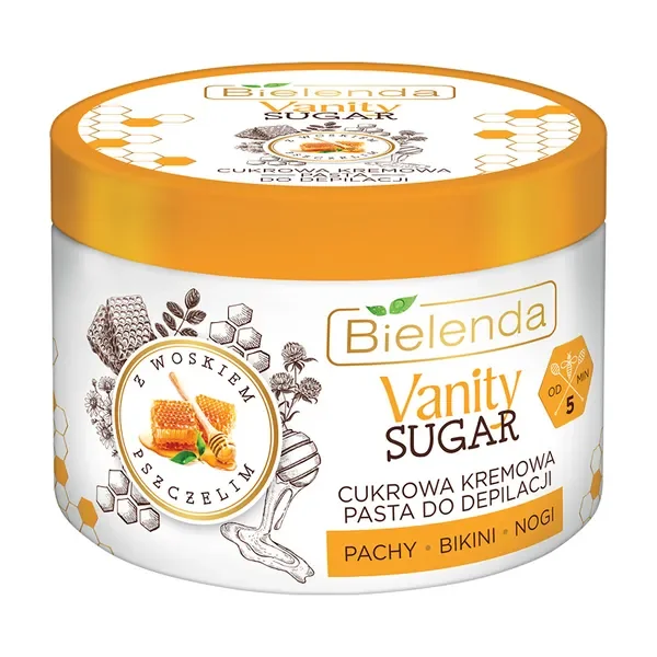 Vanity Sugar Cukrowa kremowa pasta do depilacji 100g [Bielenda] - Bielenda