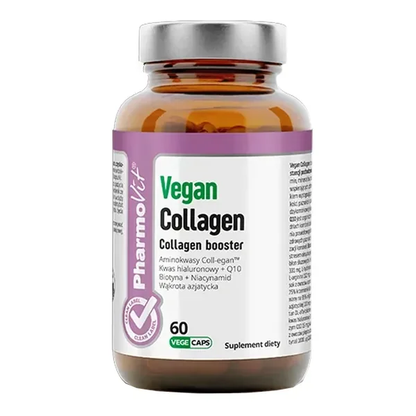 Vegan Collagen Booster 60 kapsułek [Pharmovit Clean Label] - Pharmovit Clean Label