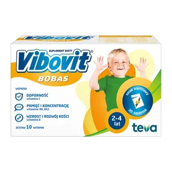 Vibovit Bobas Multiwitaminy 30 saszetek [Teva] - Teva