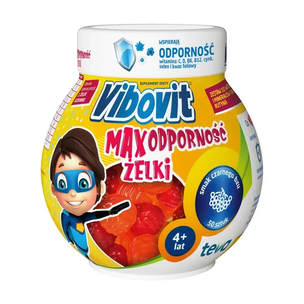 Vibovit Max Odporność Żelki multiwitamina 50 szt [Vibovit] - Vibovit