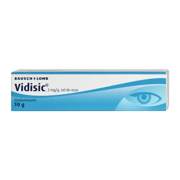 Vidisic żel do oczu 2 mg/g 10 g [DR MANN PHARMA] - DR MANN PHARMA