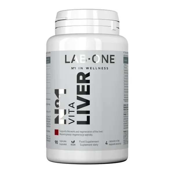Vita LIVER kompleks wątrobowy 90 kapsułek [Lab One] - Lab One