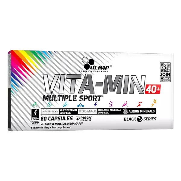 Vita-Min Multiple Sport 40+ kompleks multiwitaminowy 60 kapsułek [Olimp] - Olimp Sport Nutrition