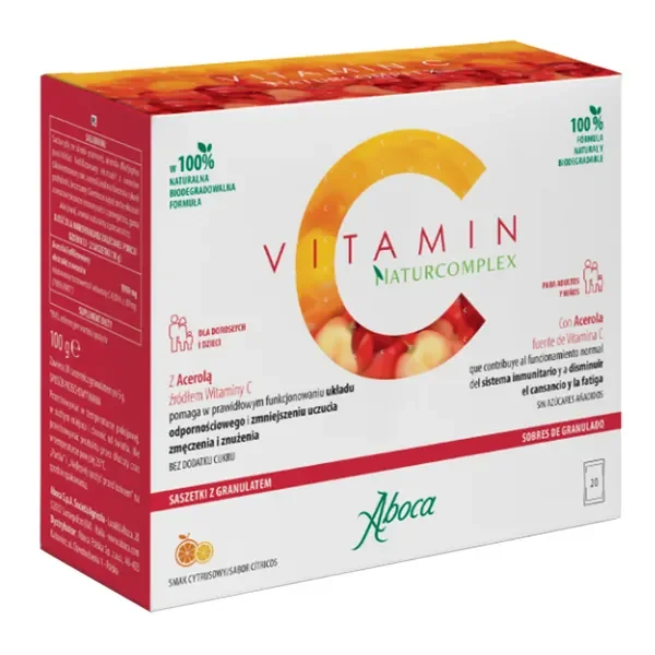 Vitamin C Naturcomplex 80mg 20 saszetek [Aboca] - Aboca
