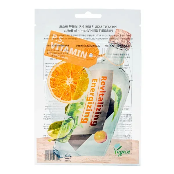 Vitamin in Bottle Mask maska do twarzy z witaminą C i niacynamidem 25ml [Present Skin] - Present Skin