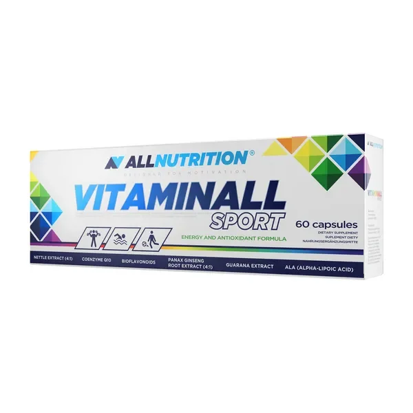 Vitaminall Sport Multiwitaminy 60 kapsułek [ALLNUTRITION] - ALLNUTRITION