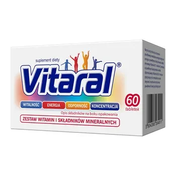 Vitaral multiwitaminy i minerały 60 tabletek [JELFA] - JELFA