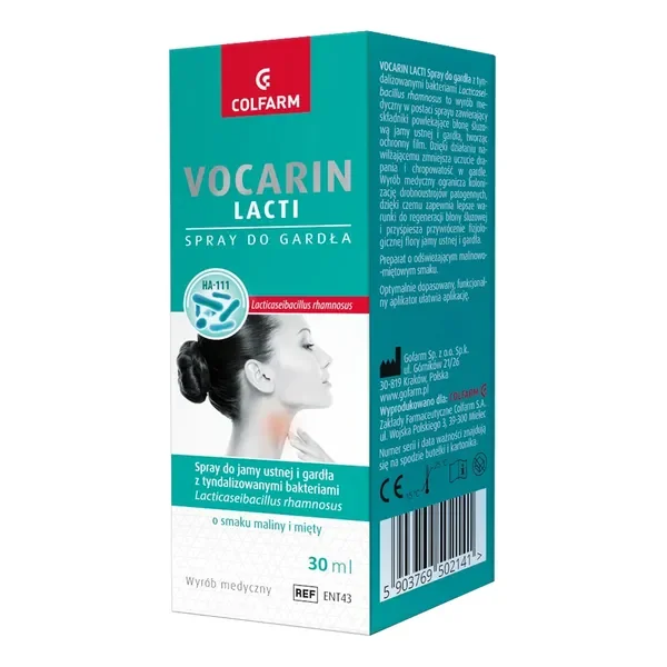 Vocarin Lacti spray do gardła 30 ml [Vocarin] - Vocarin
