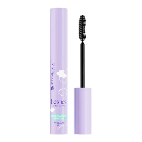 Volume&Curly Mascara tusz do rzęs pogrubiająco-podkręcający 01 Worthy 8g [Bell Hypoallergenic] - Bell Hypoallergenic