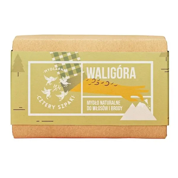 Waligóra naturalne mydło w kostce 110g [Cztery Szpaki] - Cztery Szpaki