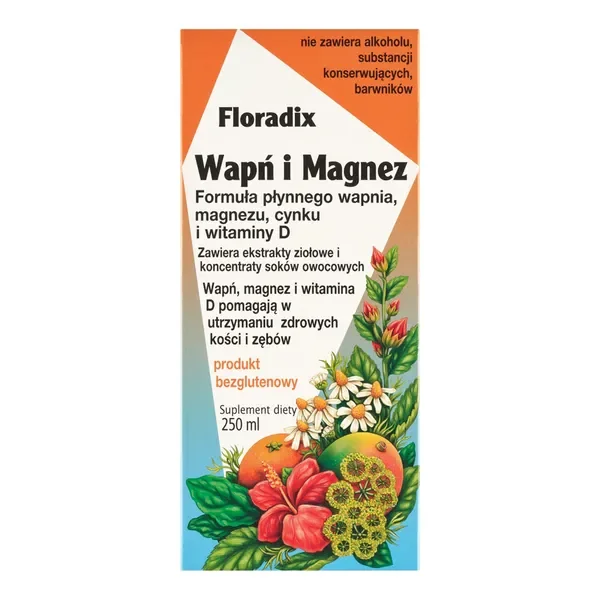 Wapń i Magnez płyn 250ml [Floradix] - Floradix