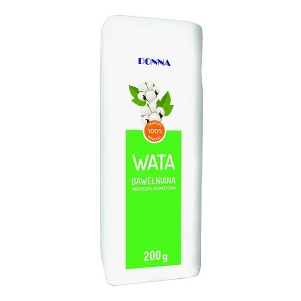 Wata higieniczno-kosmetyczna bawełniana 200g [Donna] - Donna
