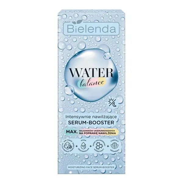 Water Balance intensywnie nawilżające serum-booster do twarzy 30g [Bielenda] - Bielenda
