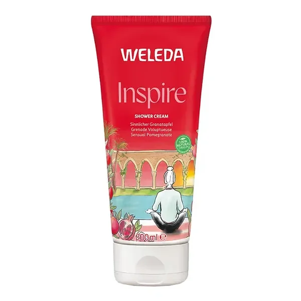 Weleda Inspire kremowy płyn pod prysznic z granatem 200ml - Weleda