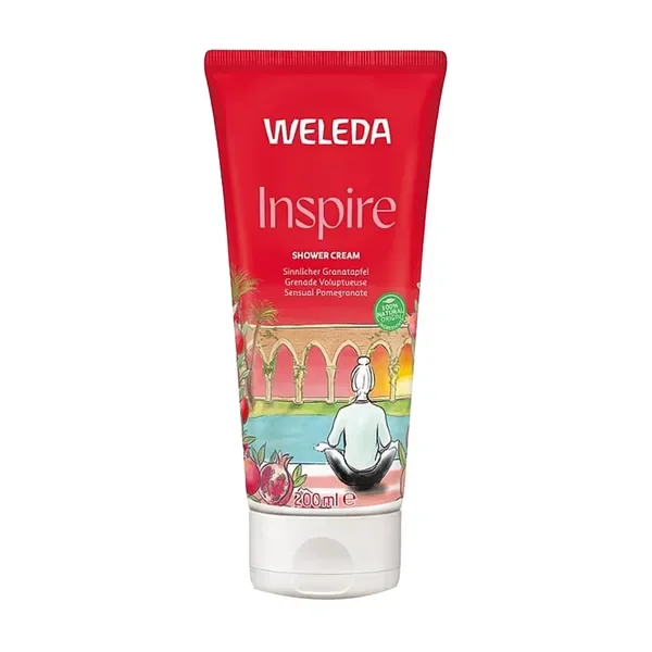 Weleda Inspire kremowy płyn pod prysznic z granatem 400ml - Weleda