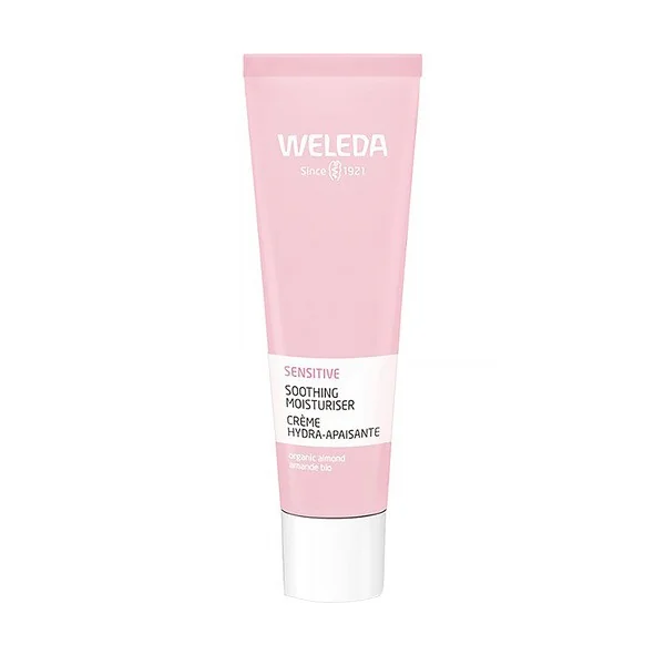 Weleda Sensitive kojący krem do twarzy z migdałami 30ml - Weleda