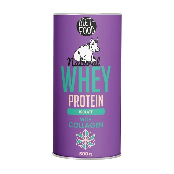Whey Protein Izolat z kolagenem 500g [Diet-Food] - Diet-Food