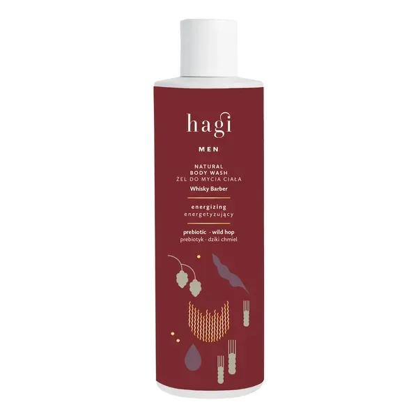 Whisky Barber żel do mycia ciała energetyzujący 300ml [Hagi] - Hagi