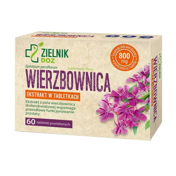 Wierzbownica 200mg 60 tabletek [ZIELNIK DOZ] - ZIELNIK DOZ