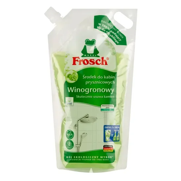 Winogronowy środek do kabin prysznicowych 1000 ml [Frosch] - Frosch