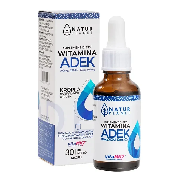 Witamina ADEK krople 30ml [Natur Planet] - Natur Planet