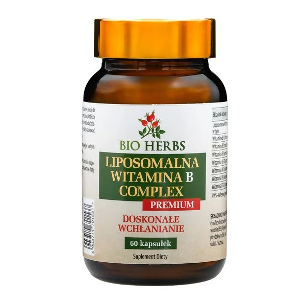 Witamina B Complex Liposomalna 60 kapsułek [My Herbs] - My Herbs