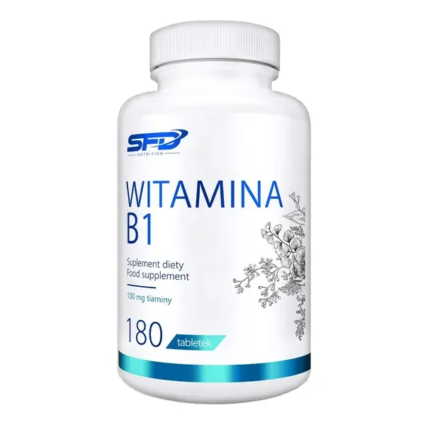 Witamina B1 100 mg 180 tabletek [SFD] - SFD nutrition