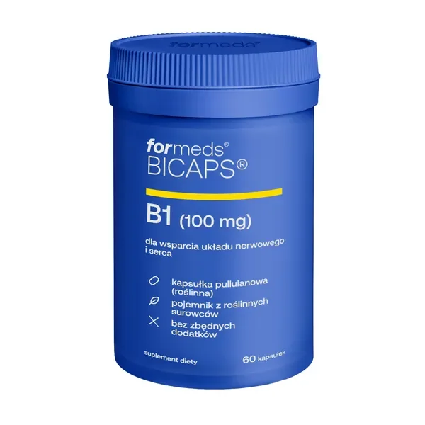 Witamina B1 100 mg 60 kapsułek [Formeds Bicaps] - Formeds Bicaps