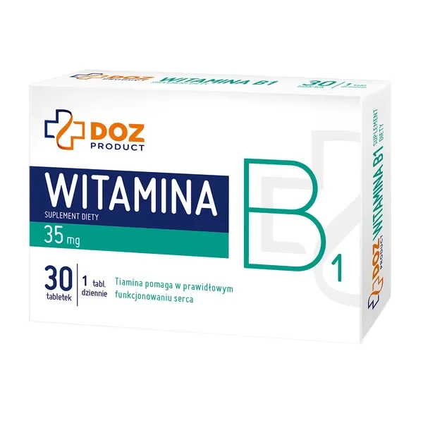 Witamina B1 35 mg 30 tabletek [DOZ PRODUCT] - DOZ PRODUCT