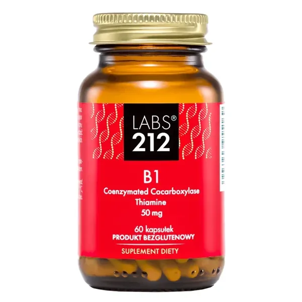 Witamina B1 50mg 60 kapsułek [LABS212] - LABS212
