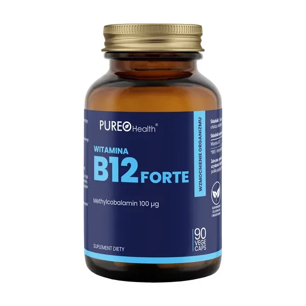 Witamina B12 100 µg 90 kapsułek [Pureo Health] - Pureo Health
