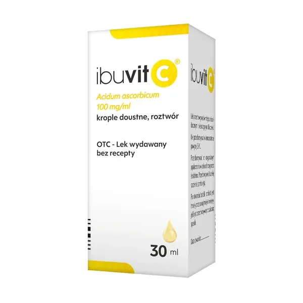 Witamina C 100 mg/ml krople 30 ml [Ibuvit] - Ibuvit