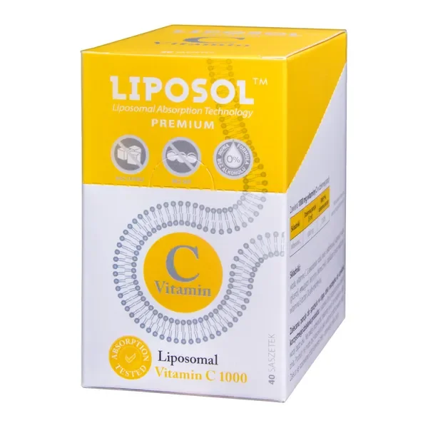 Witamina C 1000 mg 40 saszetek [Liposol] - Liposol