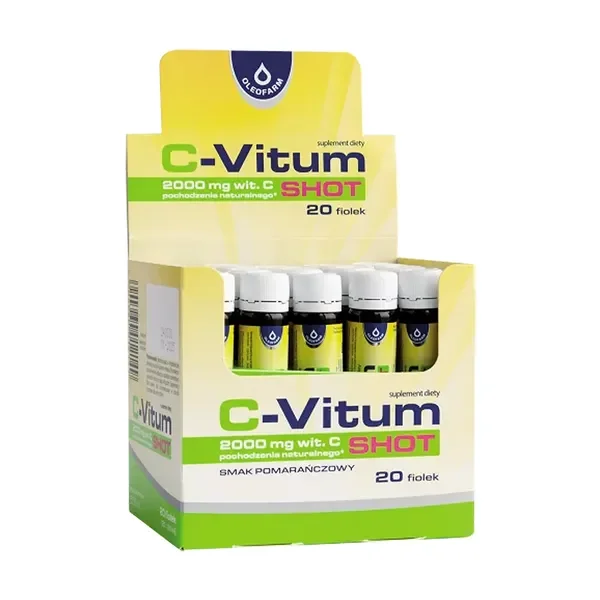 Witamina C 1000mg 20 fiolek [C-Vitum] - C-Vitum