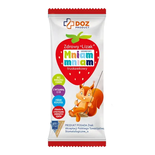 Witamina C 12mg + Witamina D 2,5µg Lizak 1 szt. [DOZ PRODUCT] - DOZ PRODUCT