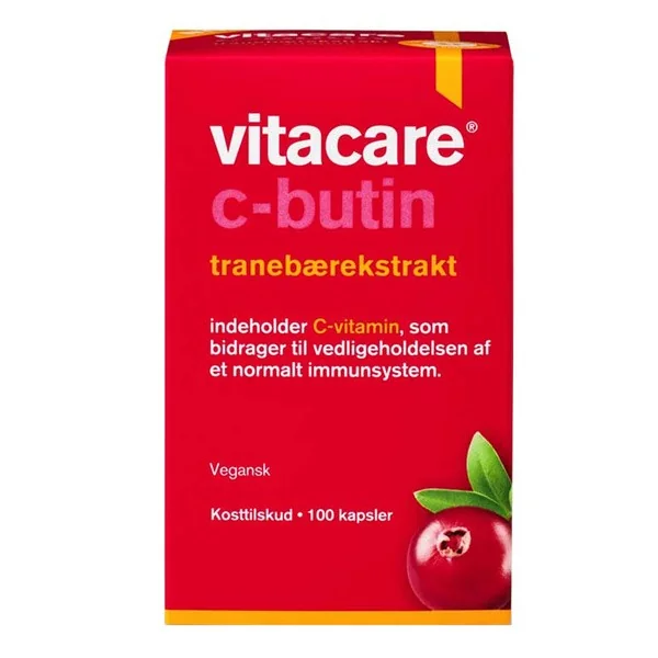 Witamina C 510 mg + Ekstrakt z żurawiny 100 kapsułek [Vitacare] - Vitacare