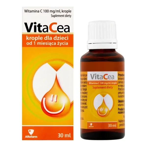 Witamina C krople dla dzieci 30 ml [VitaCea] - VitaCea