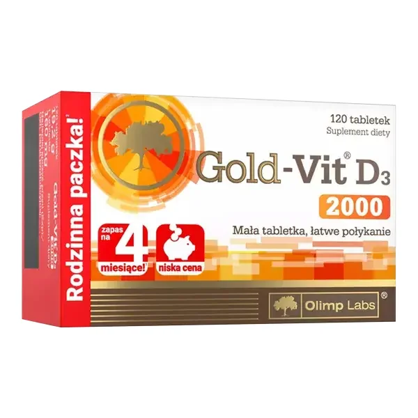 Witamina D3 2000 IU 120 tabletek [Olimp Labs] - Olimp Labs