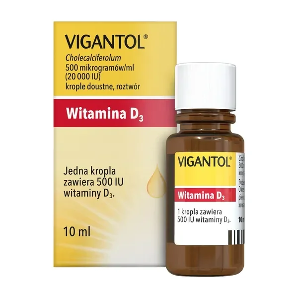 Witamina D3 20000 IU/ml 10ml [Vigantol] - Vigantol