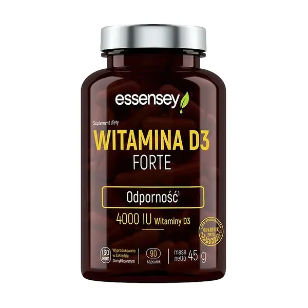 Witamina D3 4000 IU 90 kapsułek [Essensey] - Essensey