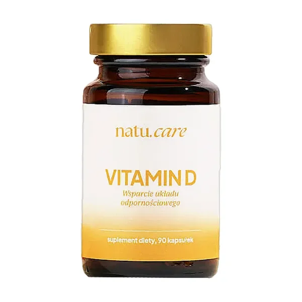 Witamina D3 50 µg (2000 IU) 90 kapsułek [Natu.Care] - Natu.Care